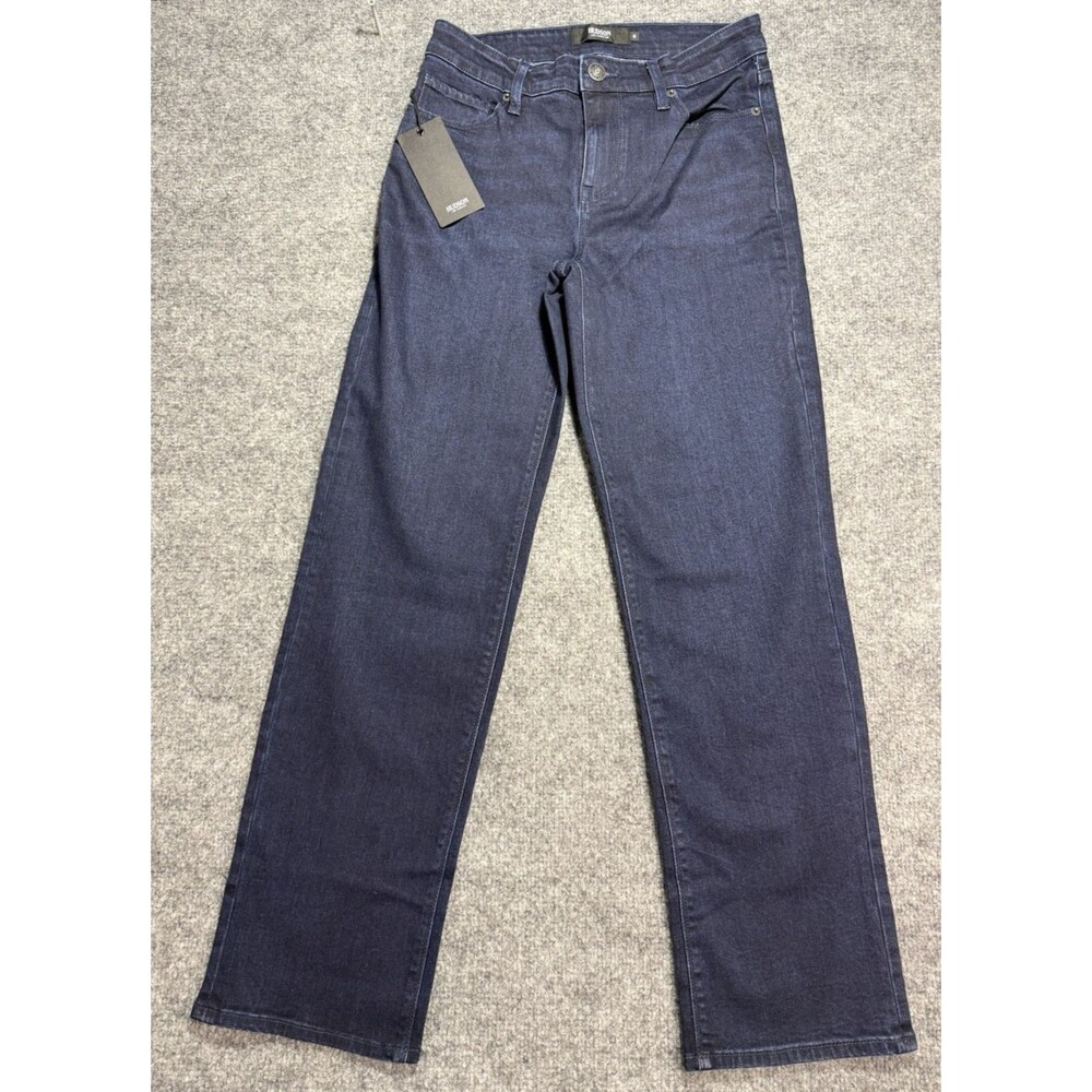 NWT Hudson Jeans Womens Size 6 Dark Wash Straight Leg Stretch Premium Denim
